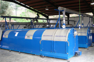 Commercial composting plant